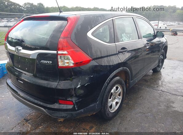 5J6RM4H35GL128867 2016 HONDA CR-V Black Trasero derecho