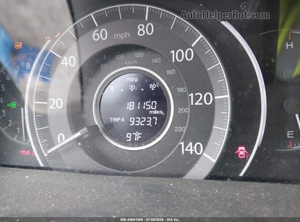 5J6RM4H35GL128867 2016 HONDA CR-V Black 