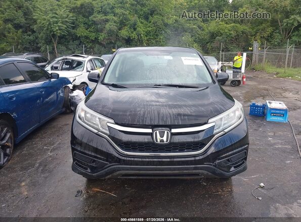 5J6RM4H35GL128867 2016 HONDA CR-V Black Vista del cuadro de instrumentos