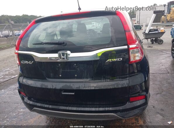 5J6RM4H35GL128867 2016 HONDA CR-V Black 