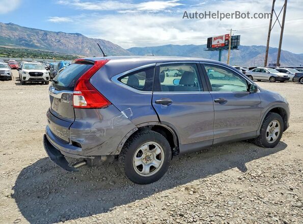 5J6RM4H35GL140940 2016 HONDA CR-V Gray Rear right