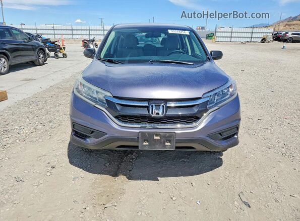 5J6RM4H35GL140940 2016 HONDA CR-V Gray Front view