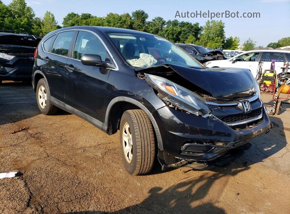 5J6RM4H36GL003022 2016 HONDA CR-V Black წინა მარჯვენა