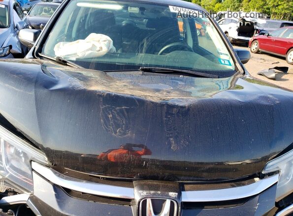 5J6RM4H36GL003022 2016 HONDA CR-V Black ძრავის განყოფილების ხედი