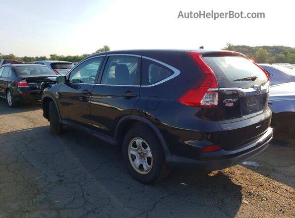 5J6RM4H36GL003022 2016 HONDA CR-V Black უკანა მარცხენა