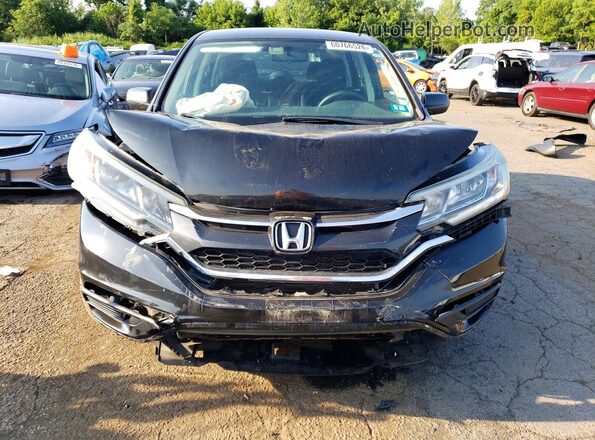 5J6RM4H36GL003022 2016 HONDA CR-V Black წინა ხედი