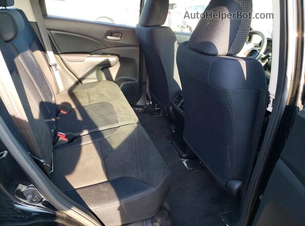 5J6RM4H36GL003022 2016 HONDA CR-V Black უკანა სალონის ხედი