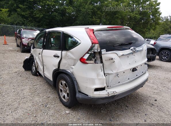 5J6RM4H36GL004199 2016 HONDA CR-V White უკანა მარცხენა