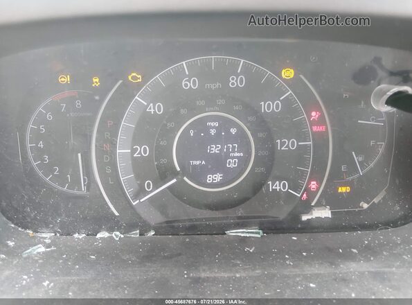 5J6RM4H36GL004199 2016 HONDA CR-V White უკანა სავარძლების ხედი