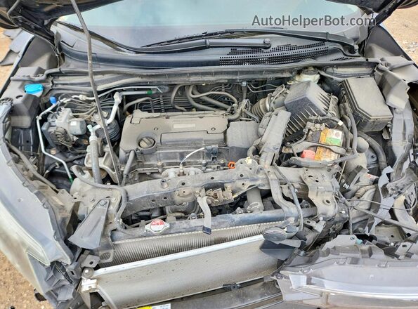 5J6RM4H39GL114812 2016 HONDA CR-V Black Rear interior view