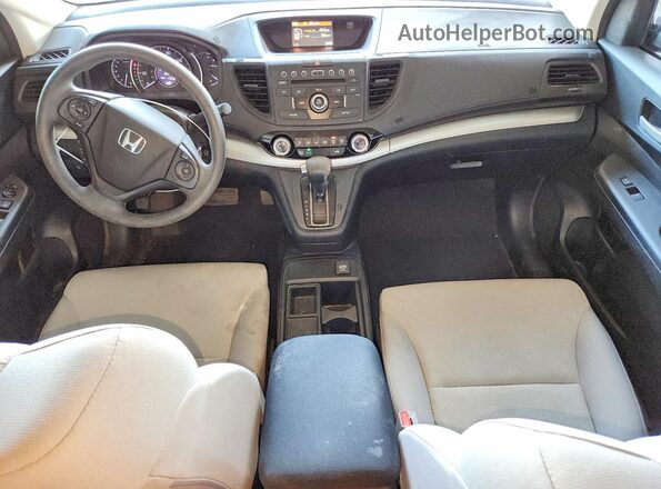 5J6RM4H39GL127012 2016 HONDA CR-V Silver Вид панелі приладів