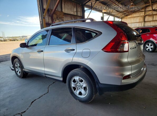 5J6RM4H39GL127012 2016 HONDA CR-V Silver Задня ліва чверть