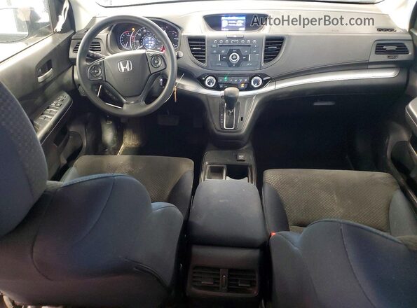 5J6RM4H3XGL061120 2016 HONDA CR-V Black Dashboard view