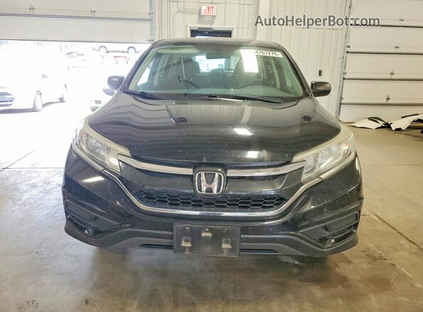 5J6RM4H3XGL061120 2016 HONDA CR-V Black Front view