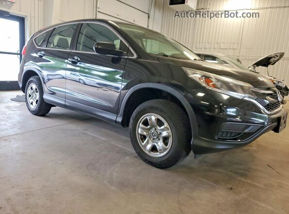 5J6RM4H3XGL061120 2016 HONDA CR-V Black Front right