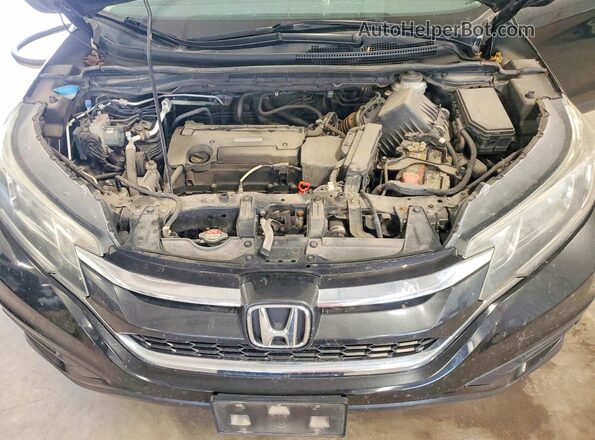 5J6RM4H3XGL061120 2016 HONDA CR-V Black Engine compartment view