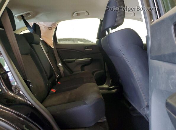 5J6RM4H3XGL061120 2016 HONDA CR-V Black Rear interior view
