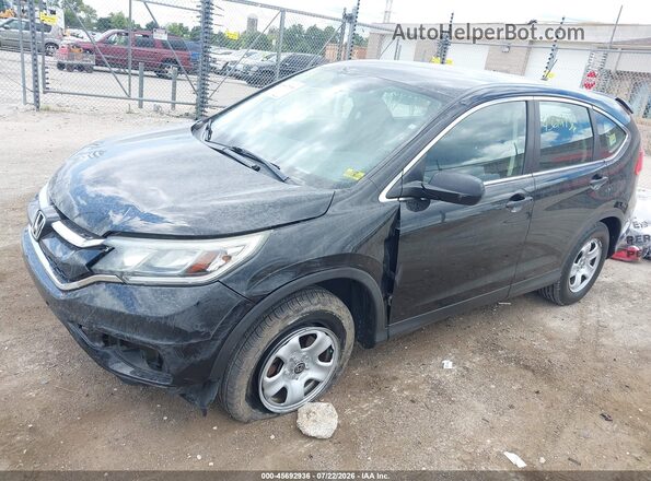 5J6RM4H3XGL085689 2016 HONDA CR-V Black Vista tres cuartos delantera izquierda