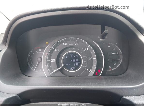 5J6RM4H3XGL085689 2016 HONDA CR-V Black Vista de los asientos traseros