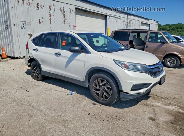 5J6RM4H40GL077240 2016 HONDA CR-V White წინა მარჯვენა