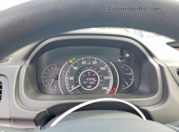 5J6RM4H41GL063783 2016 HONDA CR-V White Սարքավորումների վահանակի տեսք