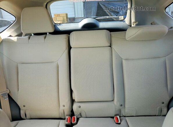 5J6RM4H41GL063783 2016 HONDA CR-V White Հետևի նստատեղերի տեսք