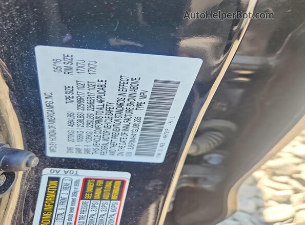 5J6RM4H41GL081295 2016 HONDA CR-V Gray Շարժիչի բաժամունքի տեսք