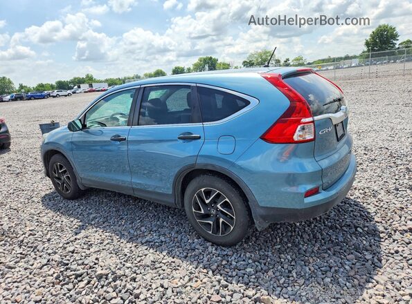 5J6RM4H42GL034082 2016 HONDA CR-V Blue Rear left