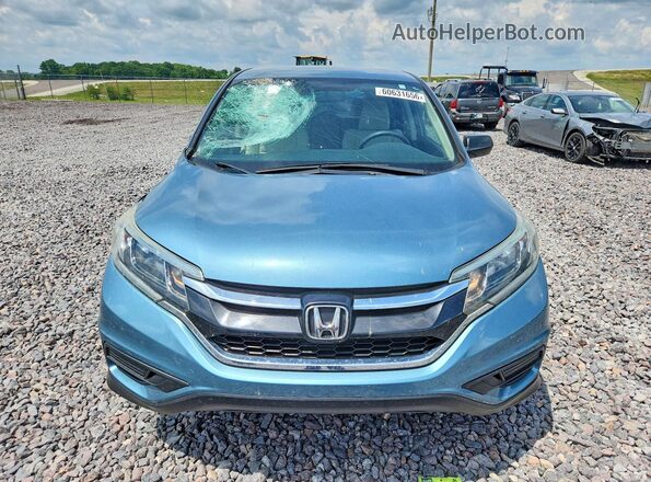 5J6RM4H42GL034082 2016 HONDA CR-V Blue Front view