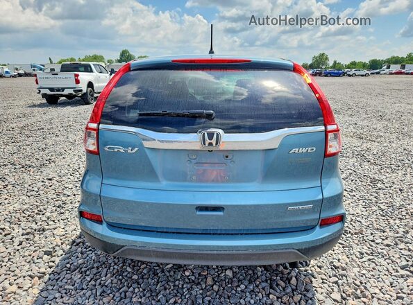 5J6RM4H42GL034082 2016 HONDA CR-V Blue Rear view