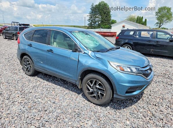 5J6RM4H42GL034082 2016 HONDA CR-V Blue Front right