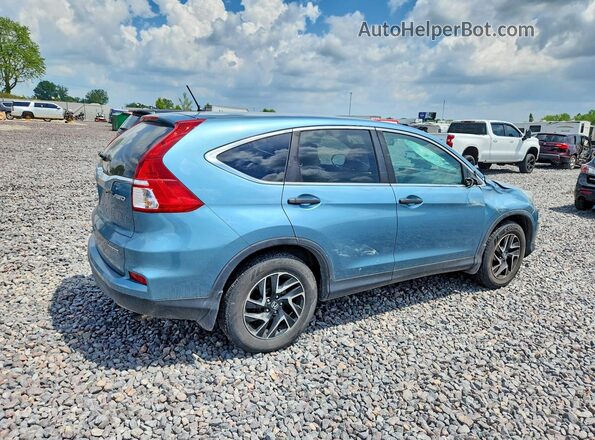 5J6RM4H42GL034082 2016 HONDA CR-V Blue Rear right