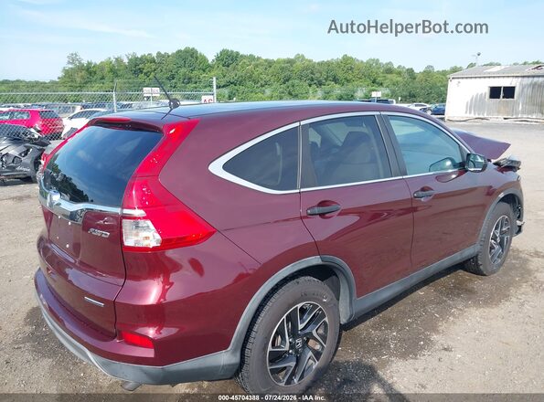 5J6RM4H42GL075103 2016 HONDA CR-V Burgundy Հետևի աջ