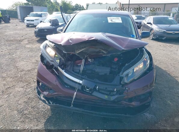5J6RM4H42GL075103 2016 HONDA CR-V Burgundy Դիմացի տեսք