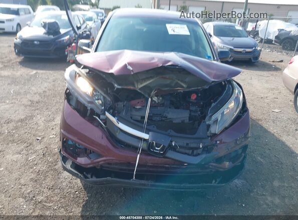 5J6RM4H42GL075103 2016 HONDA CR-V Burgundy Սարքավորումների վահանակի տեսք