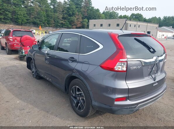 5J6RM4H42GL093083 2016 HONDA CR-V Gray Rear left