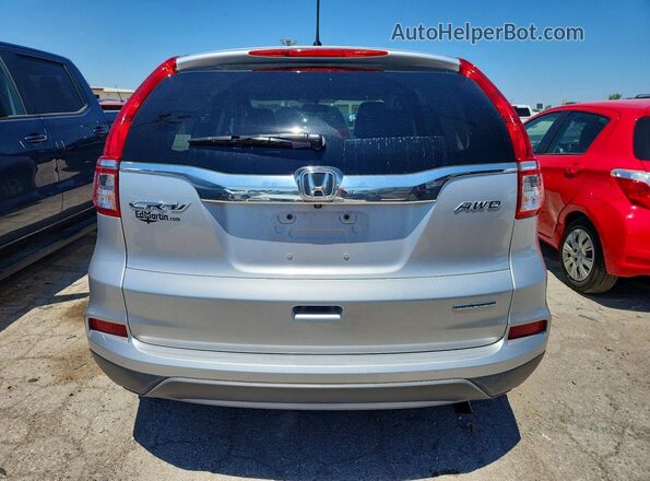 5J6RM4H43GL082481 2016 HONDA CR-V Silver Widok z tyłu