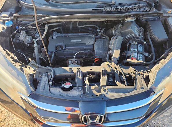 5J6RM4H43GL138208 2016 HONDA CR-V Black უკანა სალონის ხედი