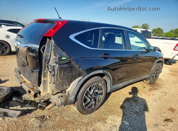 5J6RM4H43GL138208 2016 HONDA CR-V Black უკანა მარჯვენა