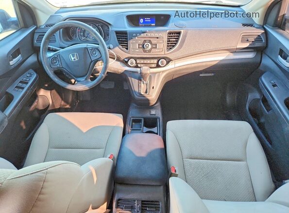 5J6RM4H44GL122003 2016 HONDA CR-V Белый Вид панели приборов