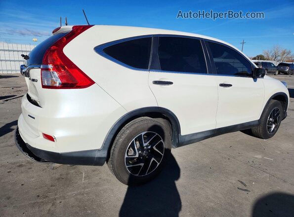 5J6RM4H44GL122003 2016 HONDA CR-V Белый Задняя правая четверть