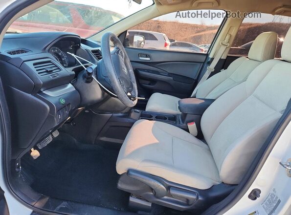 5J6RM4H44GL122003 2016 HONDA CR-V Белый Вид салона спереди