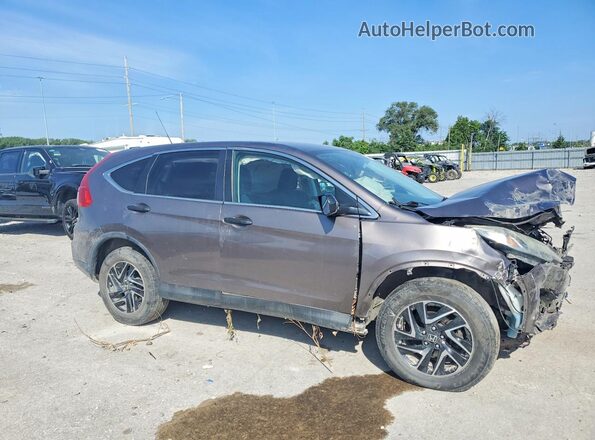 5J6RM4H46GL014871 2016 HONDA CR-V Серый Передняя правая четверть