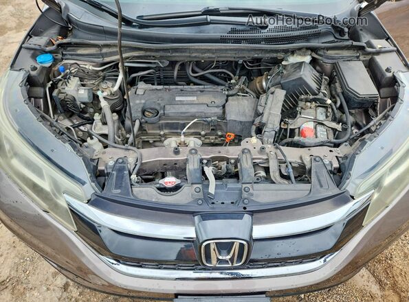 5J6RM4H47GL041142 2016 HONDA CR-V Gray Вид задньої частини салону