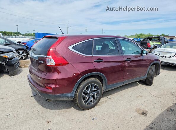 5J6RM4H47GL044655 2016 HONDA CR-V Burgundy Հետևի աջ
