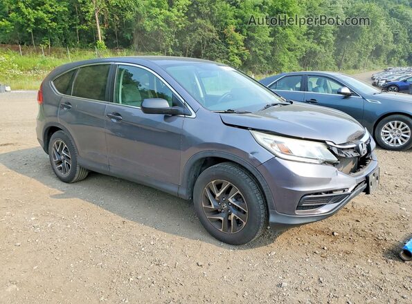 5J6RM4H48GL082704 2016 HONDA CR-V Gray Передня права чверть