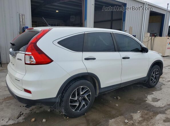 5J6RM4H48GL091290 2016 HONDA CR-V White Задня права чверть