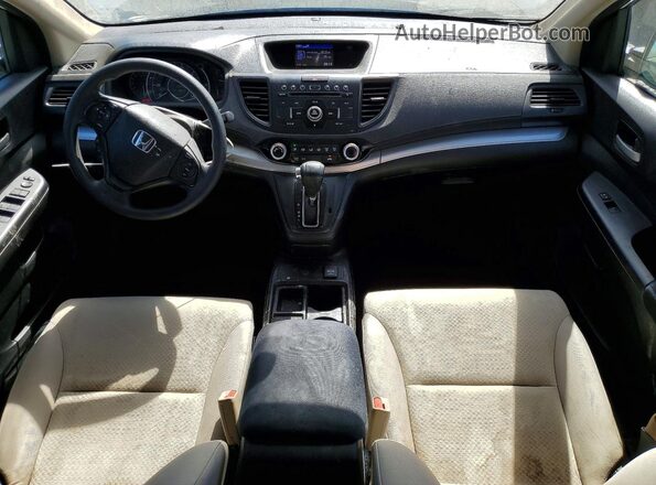 5J6RM4H48GL100411 2016 HONDA CR-V Белый Вид панели приборов
