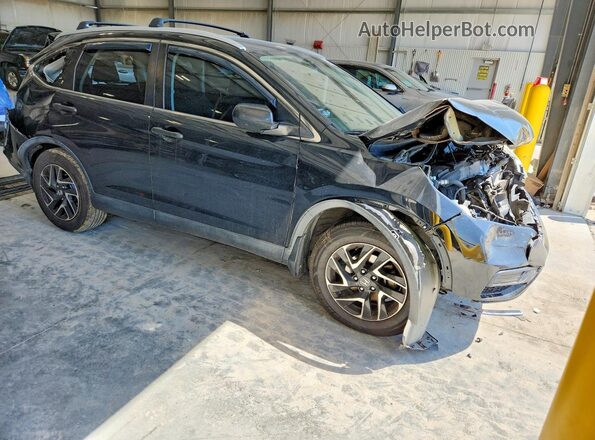 5J6RM4H49GL043183 2016 HONDA CR-V Black Delantero derecho