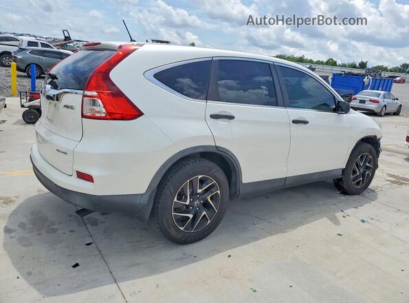 5J6RM4H4XGL050207 2016 HONDA CR-V White უკანა მარჯვენა